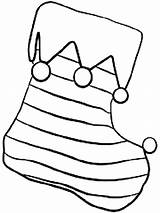 Coloring Christmas Stockings Pages Stocking Stripe Printable Color Socks Drawing Striped Print Sheets Santa Netart Getdrawings Rocks Coloringfolder sketch template