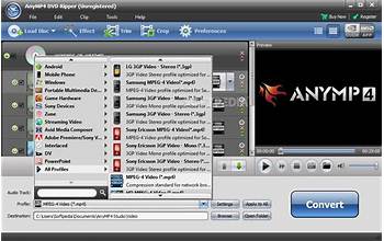 AnyMP4 DVD Converter screenshot #5