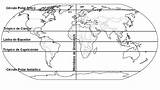 Linha Meridiano Equador Greenwich Linhas Mundi Meridianos Paralelos Imaginarias Brasil Planeta Coordenadas Imaginárias Nomes Tropicos São Geografia Continentes Qual Imaginaria sketch template