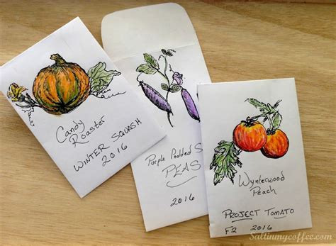 diy seed packets template
