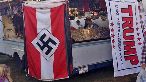 sex offender selling nazi flag is booted from county fair