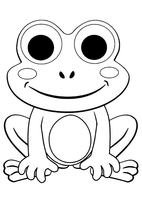 gorgeous  printable frog coloring pages frog coloring pages