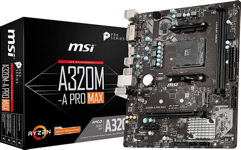 msi   pro max amd   motherboard wizz computers