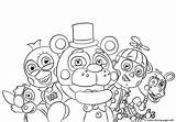 Coloring Pages Fnaf Mangle Getcolorings Fresh sketch template