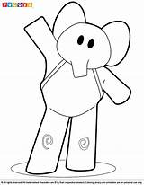Pocoyo Coloring Pages Sheets Printable Kids Coloringlibrary sketch template
