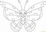Coloring Vivillon Pages Tundra Pattern Lineart Deviantart Online Pokemon Color Printable Drawing Print Coloringpagesonly sketch template