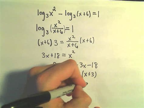 solving logarithmic equations   youtube