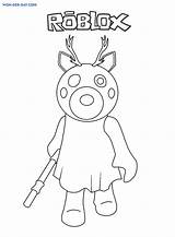 Piggy Dessa Dino sketch template