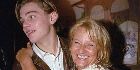 Leonardo Dicaprio With His Mom Photos Of Leo Dicaprio And His Mom