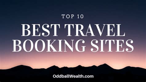 travel booking sites   oddball wealth