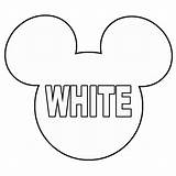 Mouse Mickey Head Outline Printable Template Minnie Ears Clip Bow Face Coloring Clipart Pages Silhouette Clipartmag Cliparting Cliparts Pants Disney sketch template