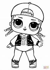 Lol Coloring Swag Pages Supercoloring Mc Dolls Printable Doll sketch template