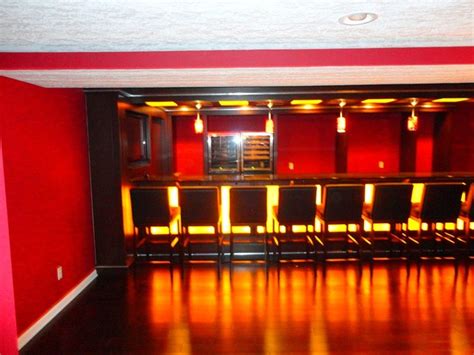 cool basement bar ideas modern basement cleveland