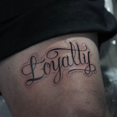 loyalty  love tattoo ideas  design idea