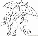 Lego Coloring Fin Fang Foom Coloringpages101 Pages sketch template