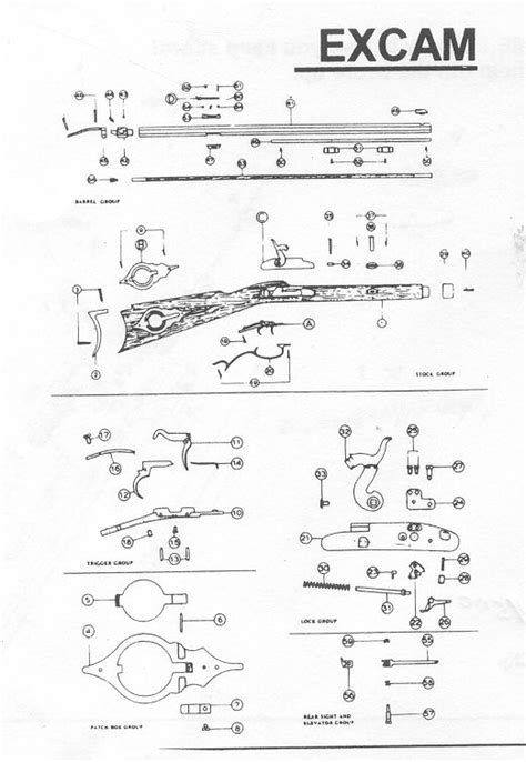 cva muzzleloader parts diagram schematic diagram