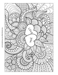 valentines day coloring pages  love valentines day