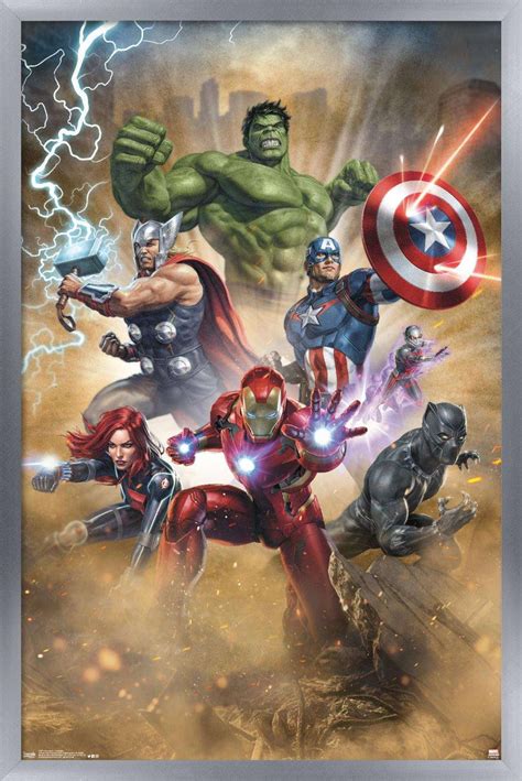 marvel cinematic universe avengers fantastic wall poster