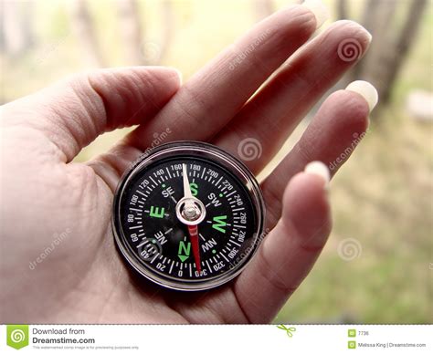 Compass In Hand Royalty Free Stock Image Image 7736