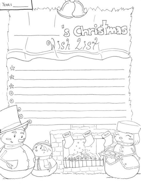 christmas  list coloring pages super coloring pages coloring