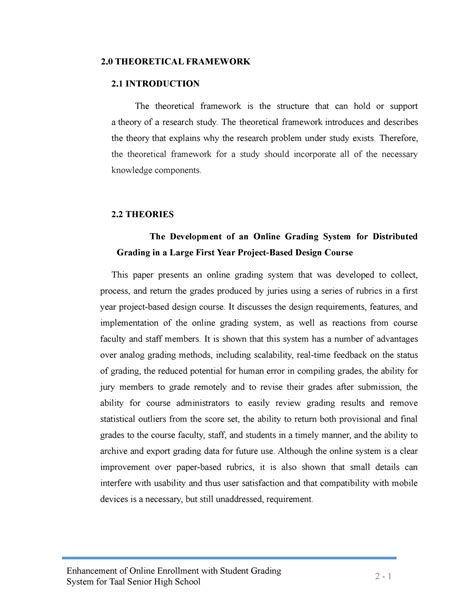 chapter  theoretical framework  theoretical framework