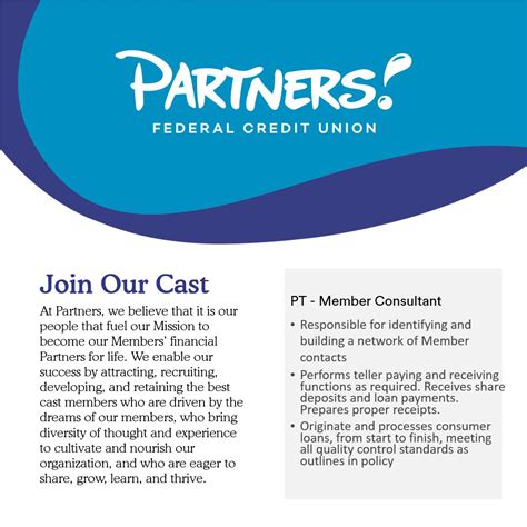 partners federal credit union  linkedin   opportunity  join