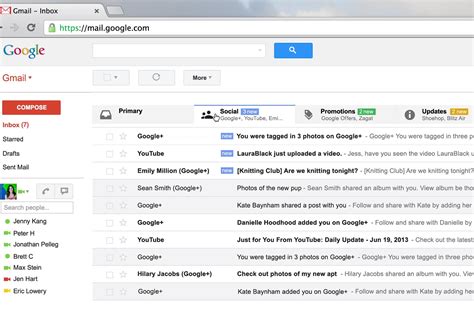features  gmail