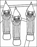 Coloring Pages Pencils Popular sketch template