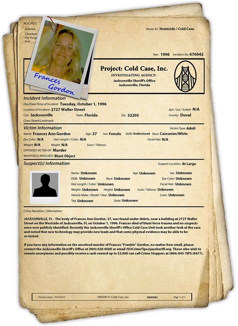 printable unsolved case files