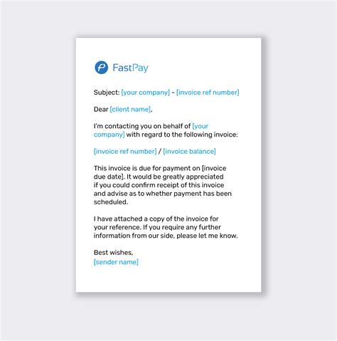 late payment letter templates helpful advice fastpay