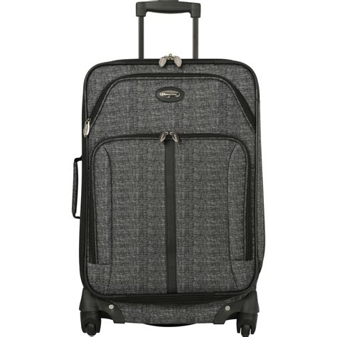 travel gear  carry  wheel spinner luggage walmartcom