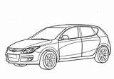 Hyundai Coloring I30 Pages Printable Drawing Supercoloring Main Cars Kids Categories Skip sketch template