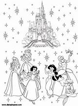 Coloring Pages Disney Castle Princess Magic Sheets Da Nl Villains Kids Colorare Pagine Colors Getdrawings Kingdom Heaven Sharing Choose Board sketch template