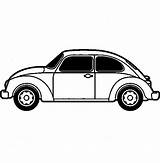 Beetle Car Drawing Coloring Pages Color sketch template