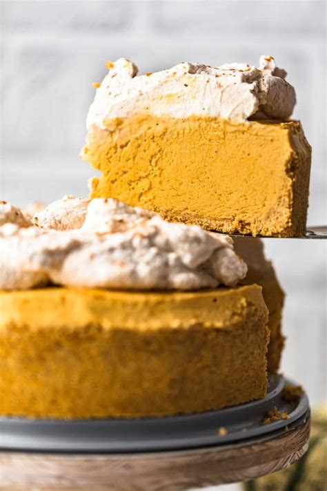 pumpkin pie cheesecake {no bake pumpkin cheesecake recipe