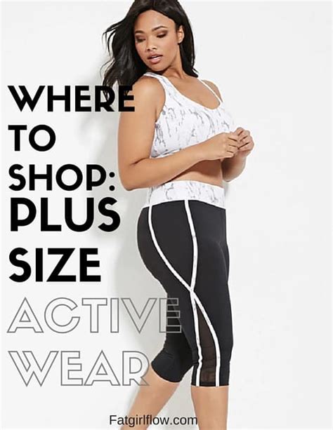 where to shop plus size active wear fat girl flow