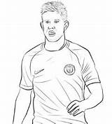 Bruyne Kevin Coloring Pages Template sketch template