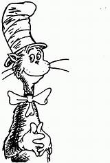 Hat Cat Seuss Dr Clipart Coloring Pages Printable Clip Thing Cartoon Cliparts Drawing Kids Print Adult Tophat Colouring Clasped Hands sketch template
