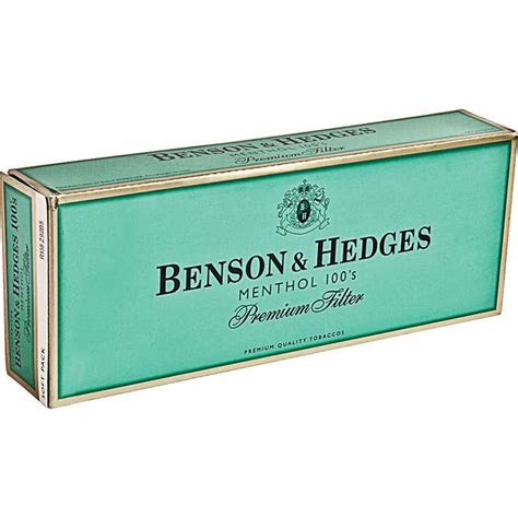 benson hedges menthol  soft pack cigarettes  cartonsbenson hedges menthol