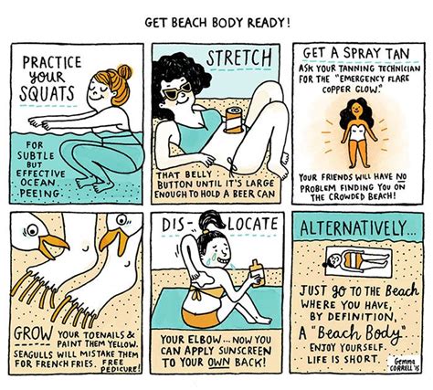 132 funny comics about summer problems that almost everyone will relate