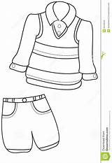 Coloring Boy Clothing Kids Pages Template Overalls Book Templates Drawing Preview sketch template
