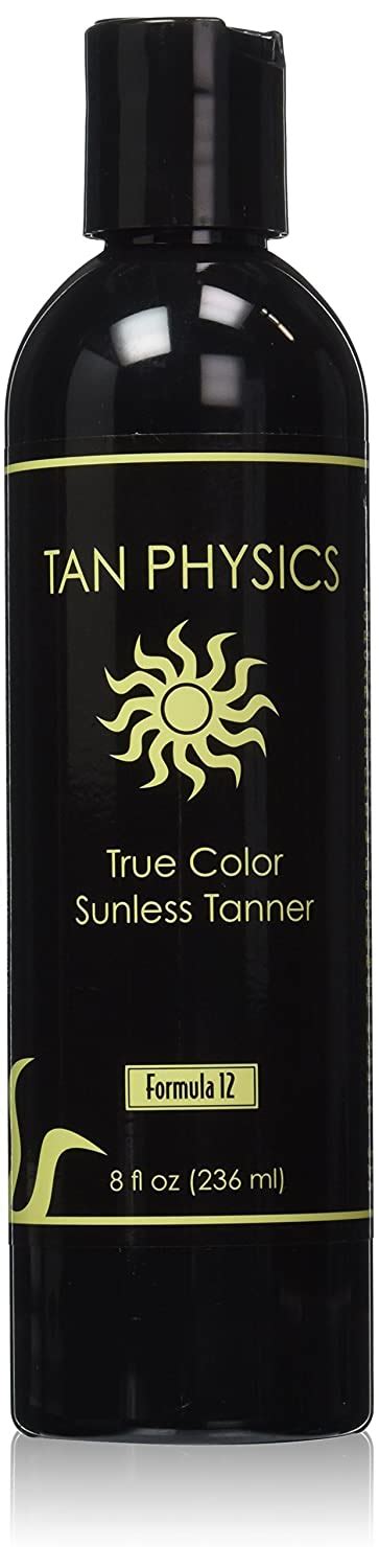 tan physics true color sunless tanner 8 fl oz