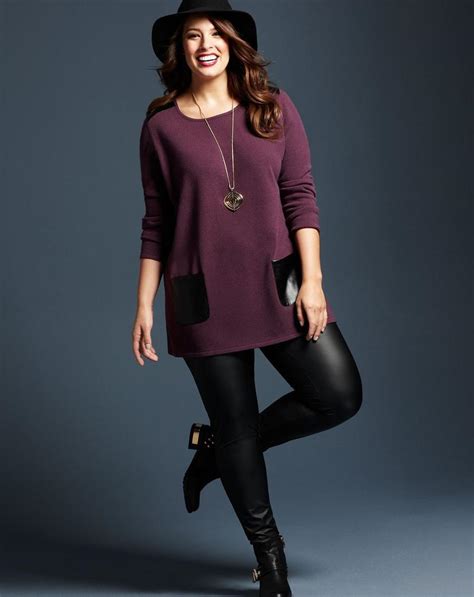 Plus Size Dress With Leggings Pluslook Eu Collection