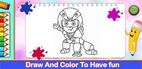 vir robot boy coloring book  game  uptoplay