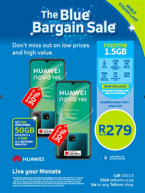 telkom blue bargain sale brings unbelievable deals  freebies
