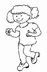 Tap Dance Coloring Pages Girl Tapping Template Books Feet sketch template