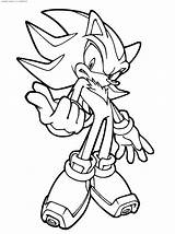 Sonic Coloring Pages Super Print sketch template