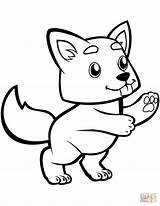 Wolf Coloring Baby Cute Pages Kids Printable Animals Supercoloring Animal Easy Cartoon Draw Preschool Toggle Navigation Source Visit Site Details sketch template