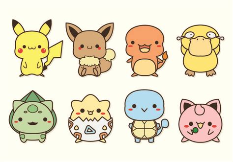 dibujos cute pokemon artofit