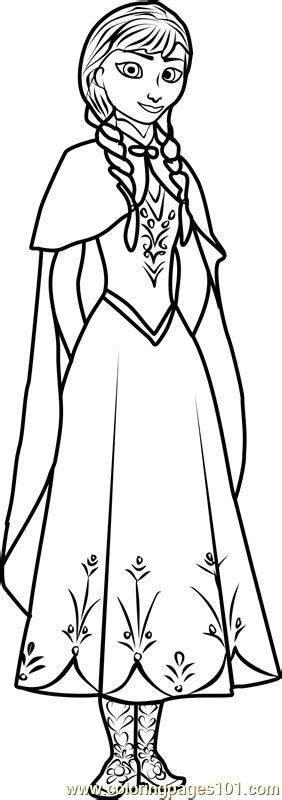 princess anna coloring pages elsa   power  ice  snow